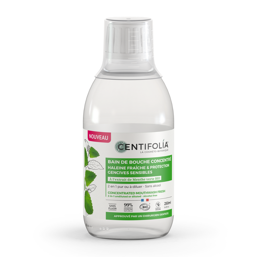 Bain de bouche concentré 2-en-1 pur ou à diluer Image