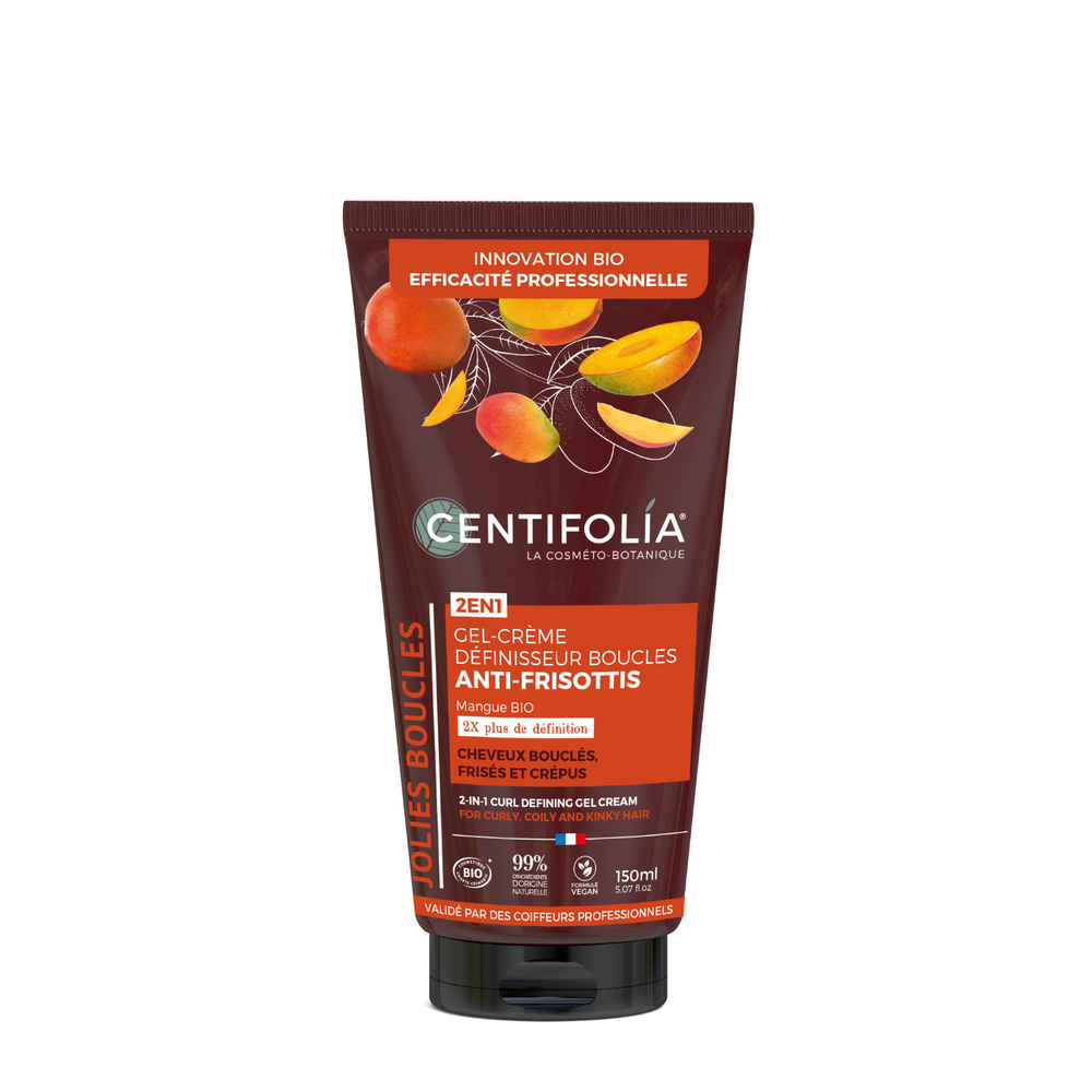 Gel-crème définisseur boucles 2-en-1